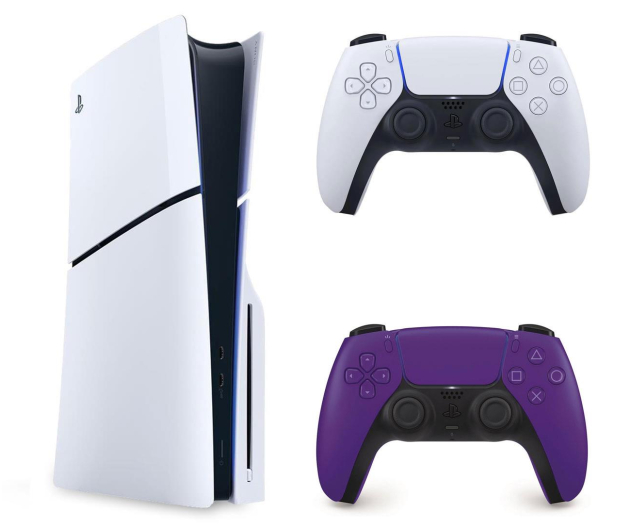 Sony PlayStation 5 Slim + DualSense Galactic Purple - 1331512 - zdjęcie